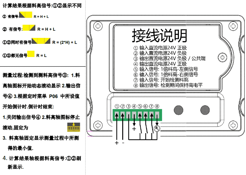 数显表的使用方法图解2-接线说明